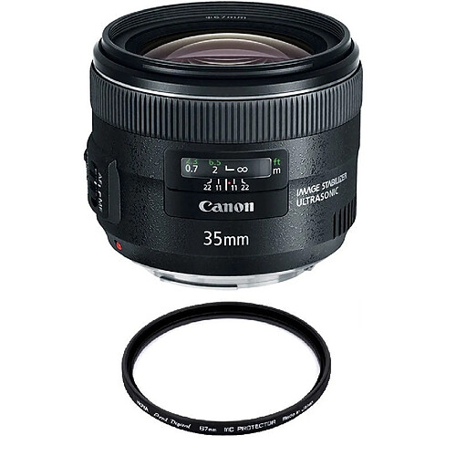 CANON EF 35mm F2 IS USM + HOYA 67mm PRO 1D Protector