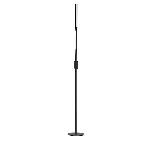 NETTLIFE Lampadaire LED dimmable Noir - 178CM Moderne Lampe sur pied Touch Control Design Salon avec minuterie et fonction mémoire Lampe de lit