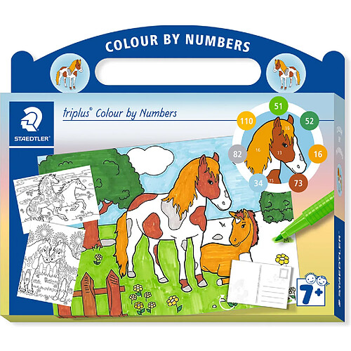 STAEDTLER Kit de coloriage triplus 'Peinture au numéro ()