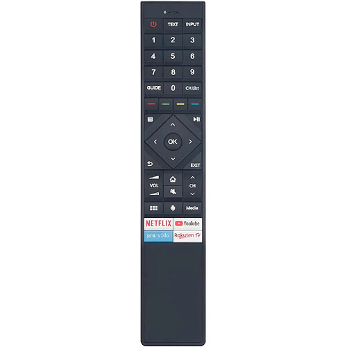 SANAG Erf3A72 Telecommande Vocale Remplacee Convient Pour Hisense Tv 50U7Qf 55U7Qf 65U7Qf He55A6900Fuwts He50A6900Fuwts He65A6900Fuwts 50A690Fevs 55A690Fevs 65U7Qfuk U7Qf U8Qf 65U8Qf