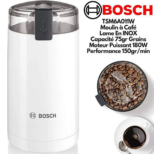 MOULIN A CAFE - capacité 75gr - 180W - BOSCH