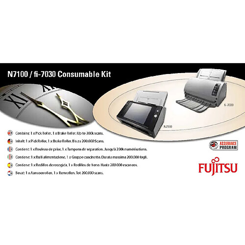 Fujitsu CON-3706-001A pièce de rechange pour équipement d'impression Kit de consommables Scanner