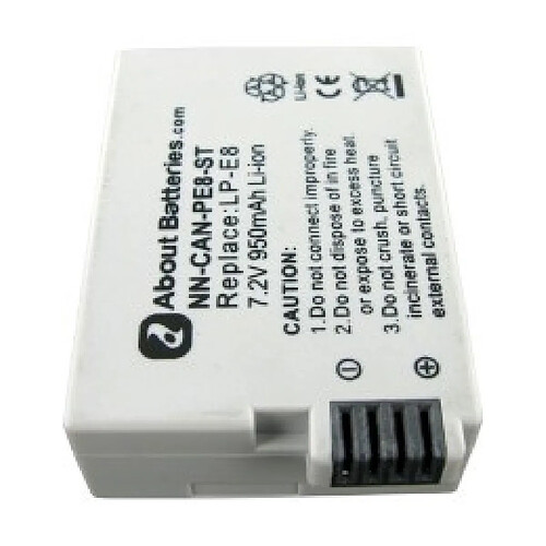 Batterie pour CANON EOS 600D