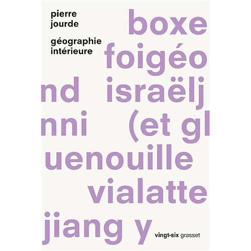 Géographie intérieure · Occasion