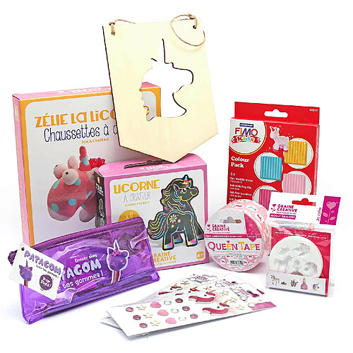 Graines Creatives Box activités créatives - Licorne