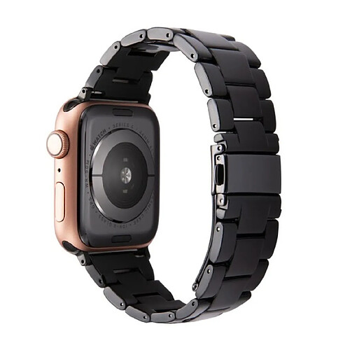 Sangle en résine pour Apple Watch 42/44/45mm - Noir