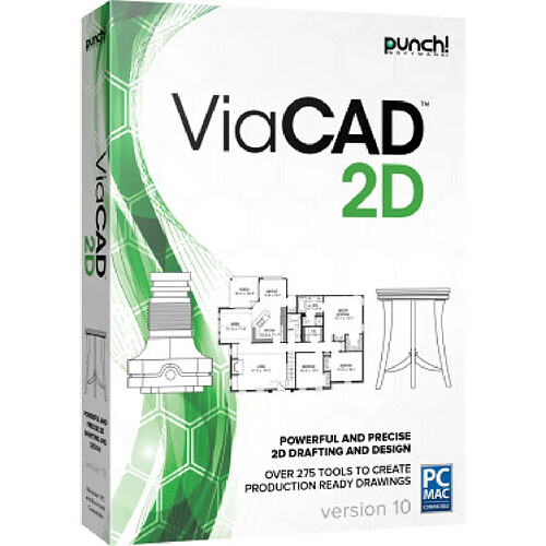 Encore ViaCAD 2D 10 - Licence Perpétuelle - 1 poste