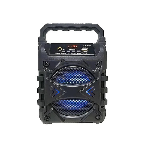 Universal Haut-parleur Bluetooth sans fil portable stéréo radio TF AUX USB CHARGE SUBWOOFER AVEC PORT MIC