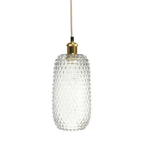 Paris Prix Lampe Suspension en Verre Irina 34cm Transparent