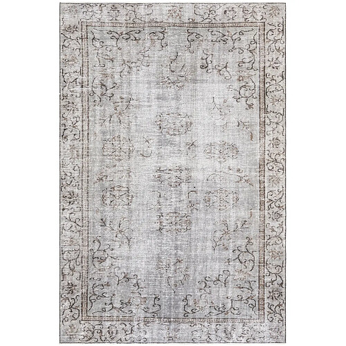 Vidal Tapis de laine 274x185 gris Ultra Vintage