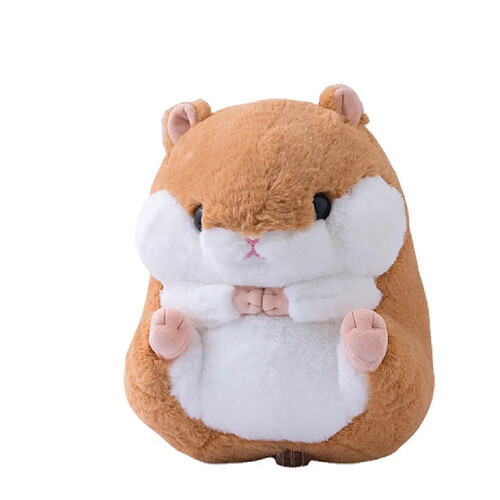 Universal Peluche 18cm mignon hamster peluche douce peluche coussin kawaii peluche souris animaux poupée bébé poupée cadeau anniversaire peluches animaux