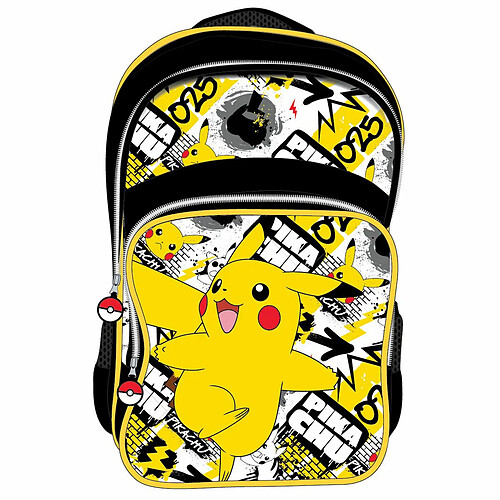 Cartable Pokémon Pikachu Multicouleur