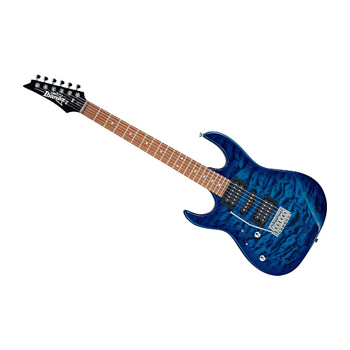 GRX70QAL RG Gio Transparent Blue Burst Gaucher Ibanez