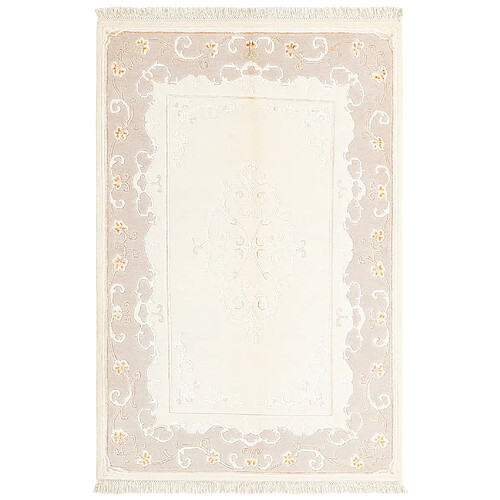 Vidal Tapis de laine 183x122 beige Darya