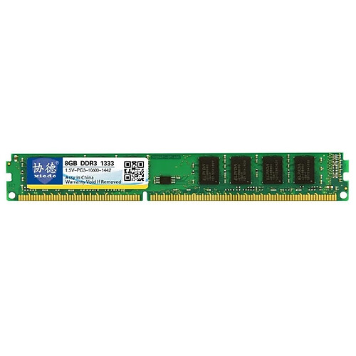 Wewoo Mémoire vive RAM DDR3 1333 MHz 8GB 1.5V Module de à compatibilité totale pour PC bureau