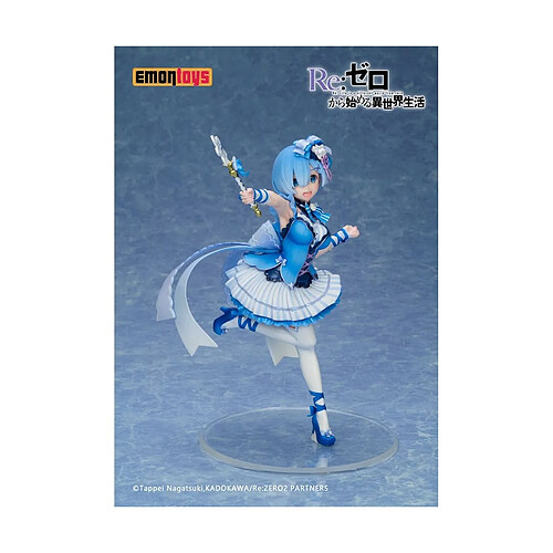 Emon Toys Re:Zero Starting Life in Another World - Statuette 1/7 Rem Magical girl Ver. 28 cm