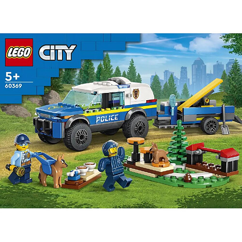 60369 Le dressage des chiens policiers LEGO® City