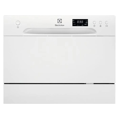 Electrolux ESF2400OW Lave Vaisselle 6.5L 50dB 0.29W Condensation Acier Inoxydable Blanc