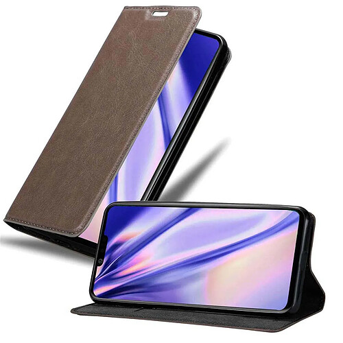 Cadorabo Coque LG G8 Etui en Brun