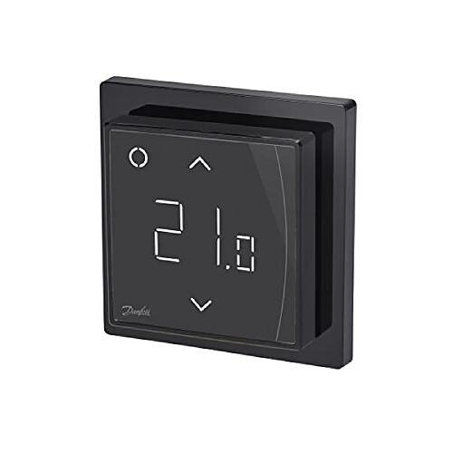 Danfoss - Thermostat ECtemp smart (RAL 9016), noir, 088L1143