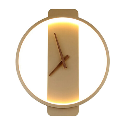 Horloge Murale Moderne De Lampe à LED Mécanisme De Quartz Silencieux Minimaliste, Carré Noir De Décor à La Maison