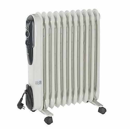 Radiateur bain d'huile Lumix X-Oil 01 1500 W Gris