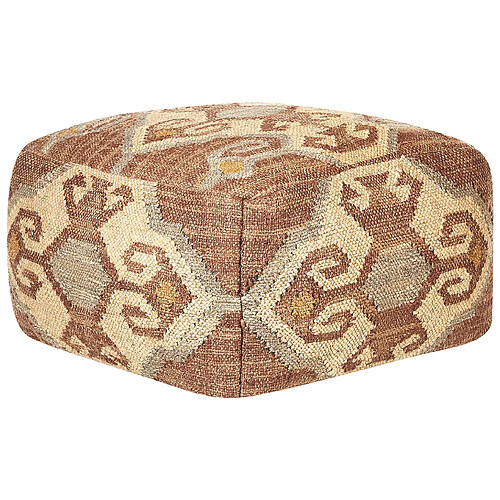 Beliani Pouf URPAD Multicolore 50 cm 50 cm