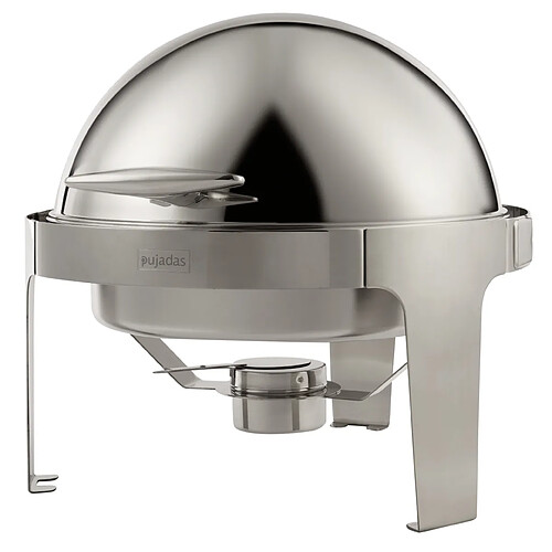 Chafing Dish Rond avec Couvercle Roll Top 6 L - Pujadas