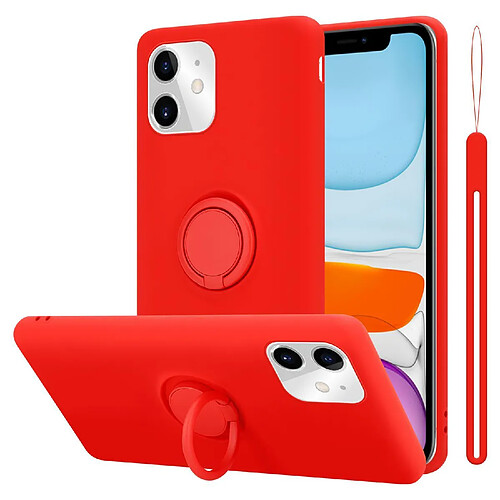 Cadorabo Coque iPhone 11 Etui en Rouge