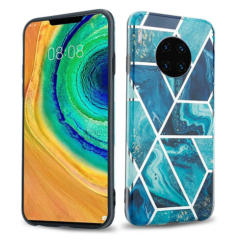 Cadorabo Coque Huawei MATE 30 PRO Etui en Bleu