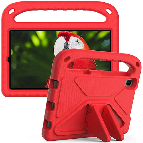 Coque en TPU avec béquille à poignée, rouge pour votre Lenovo Tab M8 (1st Gen) TB-8505/Tab M8 (2nd Gen) TB-8705/Tab M8 (3rd Gen) TB-8506