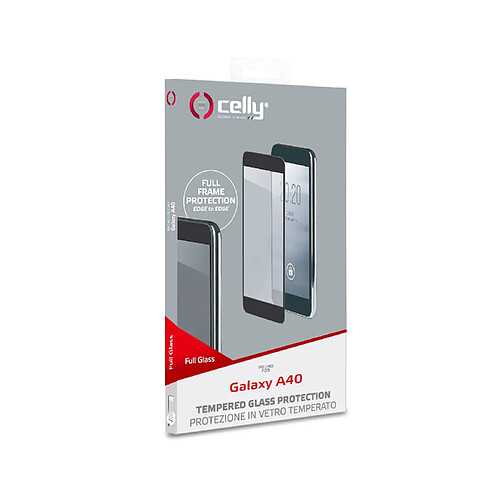 Celly FULLGLASS833BK écran et protection arrière de téléphones portables Protection d'écran transparent Samsung 1 pièce(s)