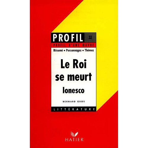 Le roi se meurt (1962), Ionesco · Occasion