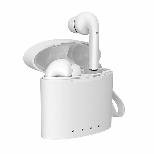 Paris Prix Écouteurs Sans Fil Earbox Pro Induction 6cm Blanc