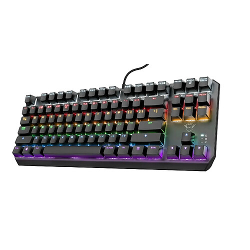 Trust GXT 834 Callaz TKL Mechanische Gaming Tastatur, QWERTZ-Layout - Schwarz