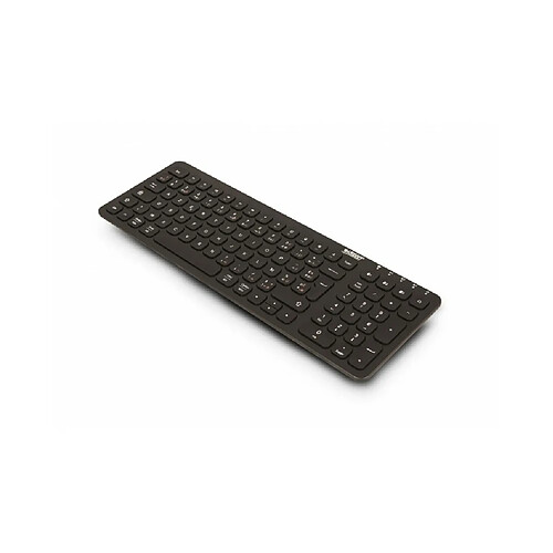 Urban Factory URABN FACTORY Clavier en ABS Noir Clavier Bluetooth & 2.4GHZ avec batterie rechargeable (micro usb) AZERTY