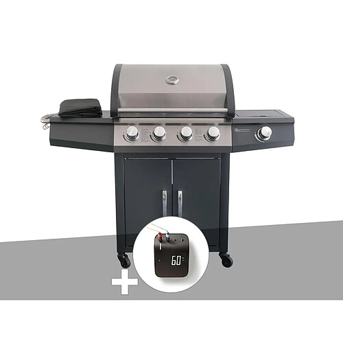 JARDIéco Barbecue à gaz Piretto + Weber Connect Smart Grilling Hub / Jardideco