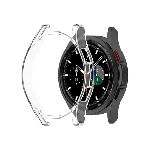 Coque en TPU antichoc semi-évidé transparent pour votre Samsung Galaxy Watch4 Classic 42mm