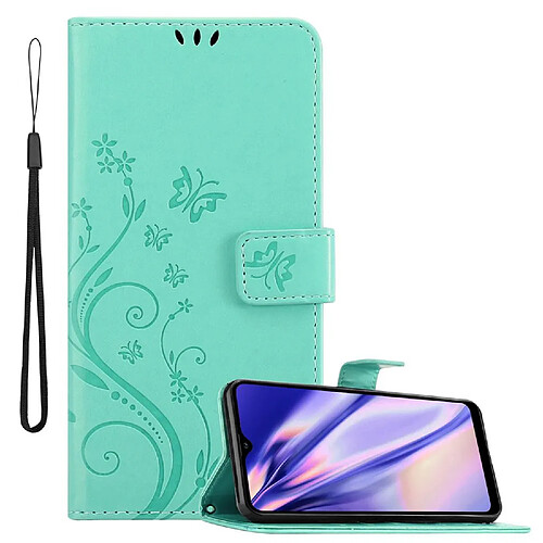 Cadorabo Coque Samsung Galaxy A21 Etui en Turquoise