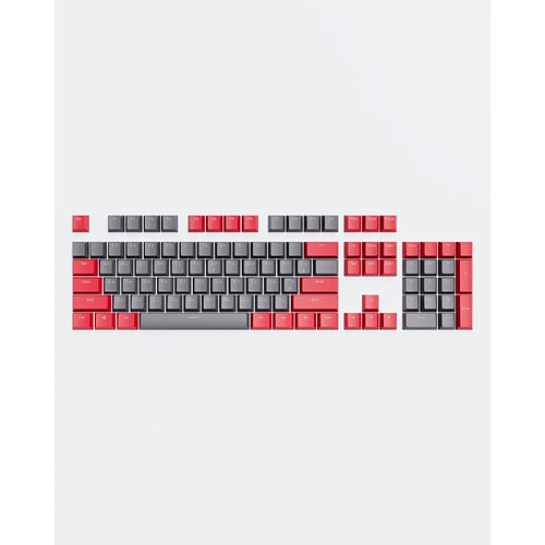 Dark Project - KS-42 PBT Keycaps (ENG/RU/UA | Red/Grey)