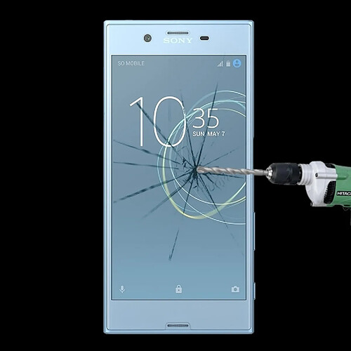 Wewoo Verre trempé pour Sony Xperia XZs 0.26mm 9 H Surface Anti-Explosion-Non-écran Plein Écran Film