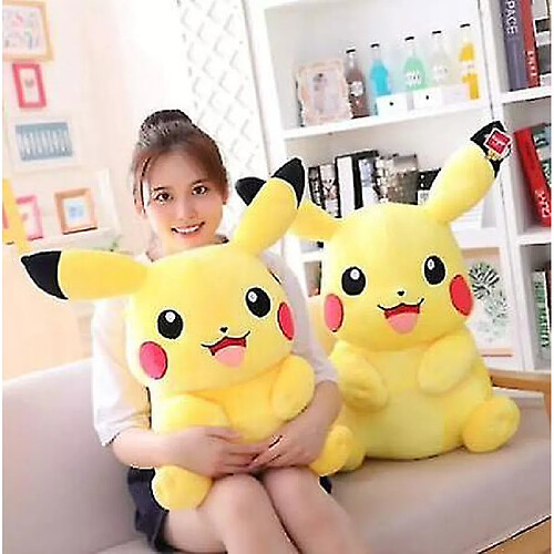 Universal Pikachu peluche coussin pokemon bourré de poupée cadeau d'anniversaire cadeau de noël enfant 55 cm (55 cm)