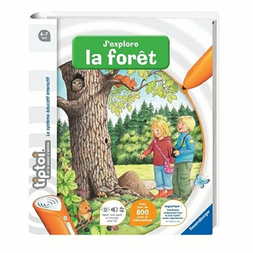 Ludendo Livre électronique Tiptoi : J'explore la forêt