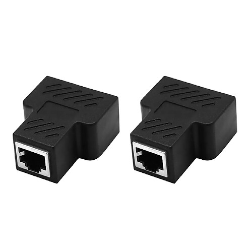 Adaptateur Séparateur RJ45 1 à 2 Port Femelle