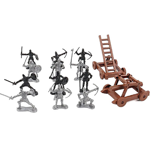 Figurines D'action Militaire Armée Hommes Soldats Playset Table De Sable Scène Jouer 34 Pièces