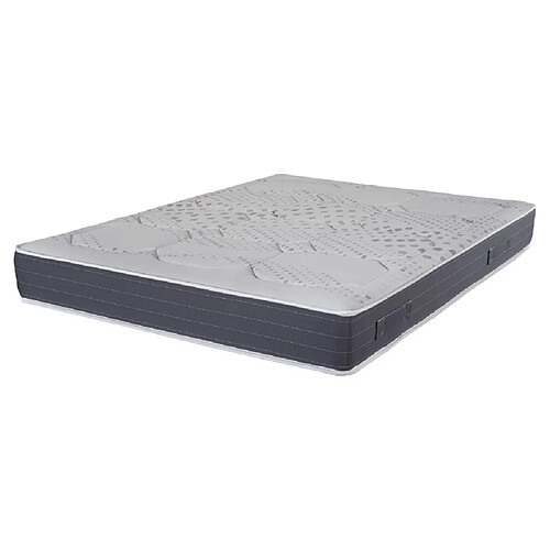 Ebac Matelas 160x200 Louxor - Latex - Hauteur 21 cm - 3 zones - Soutien ferme