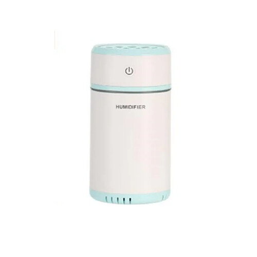 YP Select Humidificateur d'air à ultrasons 7 couleurs Purificateur LED intelligent Humidificateur USB-Bleu