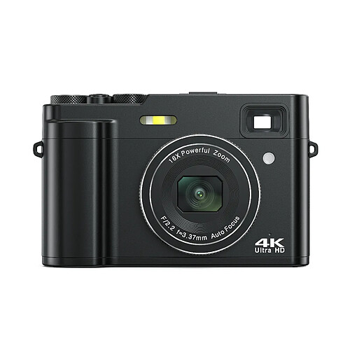 INF Appareil photo numérique 4K DC213Y avec carte TF 32 Go