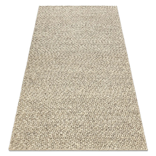 RUGSX Tapis en laine TAHAR 99005G gris - TISSÉ MAIN boucle, uniforme 120x180 cm