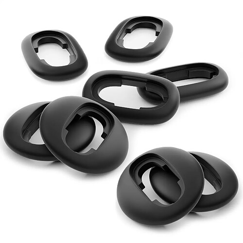 OKULI 8 x Écouteurs en Silicone Embouts d'oreilles pour Samsung Galaxy Buds Live Casque Écouteurs en Noir